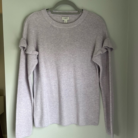 NWT Purple JCREW Sweater Size M - Picture 1 of 3
